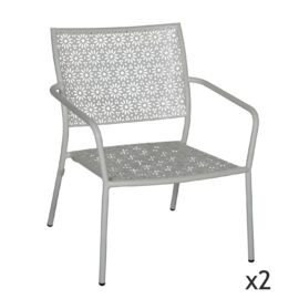 lot-de-2-fauteuils-d-exterieur-en-metal-blanc
