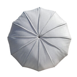 Pouf oursin extérieur flottant gris taupe Pouf oursin extérieur flottant gris taupe