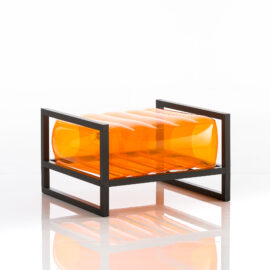 pouf-tpu-orange-cadre-en-aluminium