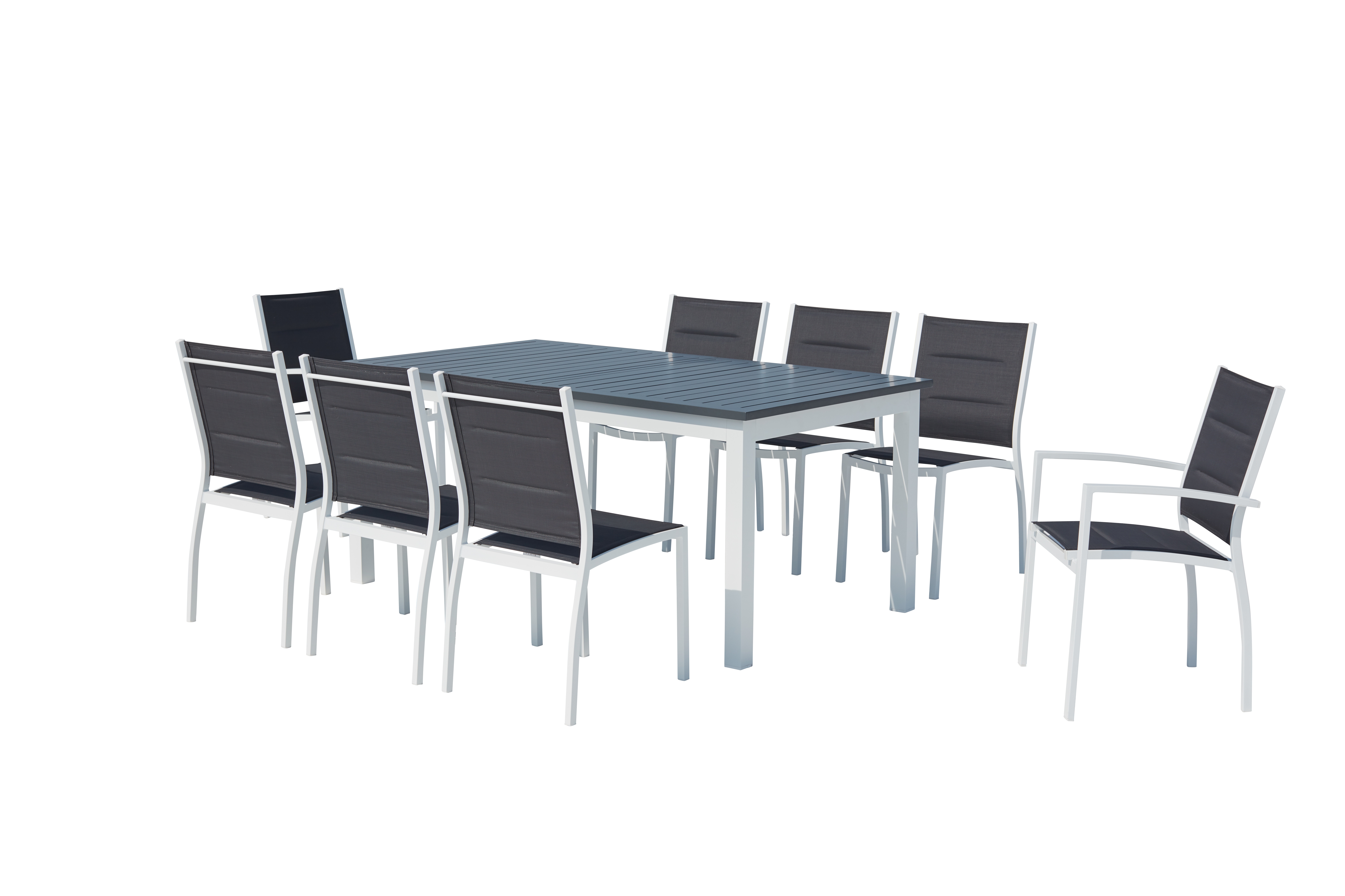 table-de-jardin-extensible-et-8-chaises-alu-textilene-blanc
