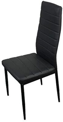 Lot de Chaises de Salle à Manger, Chaise Moderne 40x47x98cm pour Salle à Manger, Cuisine, Salle de Réunion (6X Noir) Lot de Chaises de Salle à Manger, Chaise Moderne 40x47x98cm pour Salle à Manger, Cuisine, Salle de Réunion (6X Noir) 7