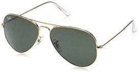 Ray-Ban - Lunettes de Soleil - RB3025 Aviator Metal Aviator 58 mm