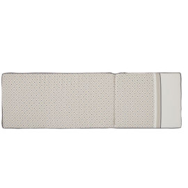 Matelas pour bain de soleil réversible beige motifs graphiques Matelas pour bain de soleil réversible beige motifs graphiques 2