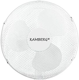 KAMBERG – 00008060 – VENTILATEUR 40 CM SUR PIEDS BLANC – 3 VITESSES – OSCILLATION – HAUTEUR REGLABLE – SILENCIEUX – GRILLE SECURISEE – 45 W KAMBERG – 00008060 – VENTILATEUR 40 CM SUR PIEDS BLANC – 3 VITESSES – OSCILLATION – HAUTEUR REGLABLE – SILENCIEUX – GRILLE SECURISEE – 45 W 2