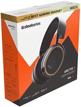 SteelSeries Arctis 5 – Casque de Jeu à Éclairage RVB – Son Surround DTS Headphone:X v2.0 pour PC, Playstation 5 et PS4 – Noir SteelSeries Arctis 5 – Casque de Jeu à Éclairage RVB – Son Surround DTS Headphone:X v2.0 pour PC, Playstation 5 et PS4 – Noir 10