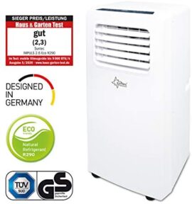 Suntec Climatiseur Mobile Impuls 2.6 Eco R290 – Climatiseurs Portables, Déshumidificateur, Ventilateur, 9000BTU/h, 2,6KW, Fonction minuterie programmable, Télécommande | Tuyau d’évacuation Suntec Climatiseur Mobile Impuls 2.6 Eco R290 – Climatiseurs Portables, Déshumidificateur, Ventilateur, 9000BTU/h, 2,6KW, Fonction minuterie programmable, Télécommande | Tuyau d’évacuation 2