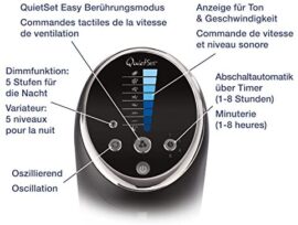 Honeywell HYF290E4 Ventilateur Tour QuietSet Puissant et Ultra Silencieux-avec télécommande-HYF290E, Noir Honeywell HYF290E4 Ventilateur Tour QuietSet Puissant et Ultra Silencieux-avec télécommande-HYF290E, Noir 4