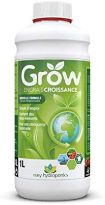 Easy Hydroponics - Nutriments - Grow 1 L (croissance) - Engrais complet pour cultures hydroponiques