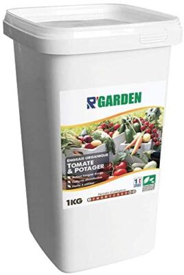 R’Garden | Engrais Organique Mixte Tomate et Potager | Engrais Ecologique | Fertilisant Naturel | Nourrit en Profondeur | Facile d’Utilisation | 1KG