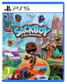 Sackboy : A Big Adventure sur PS5, Jeu de plateforme et d'aventure 3D, Edition Standard, 1 à 4 joueurs, Version physique, En français, Pour PlayStation 5