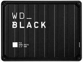 WD_Black P10 5To - Disque dur portable externe gaming pour un accès mobile à votre bibliothèque de jeux, fonctionne sur console et PC