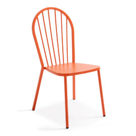 chaise-bistrot-1-place-en-acier-orange