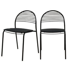 chaise-en-metal-noir-avec-coussin-x2-interieur-exterieur