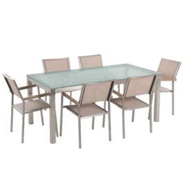 ensemble-table-en-verre-effet-brise-avec-6-chaises-beiges