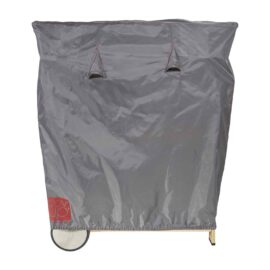 Housse de protection barbecue L  en polyester gris Housse de protection barbecue L  en polyester gris