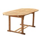 Table de jardin extensible en acacia 6/8 places Table de jardin extensible en acacia 6/8 places