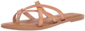 Amazon Essentials Strappy Slide Flat Sandal, slides-sandals Femme