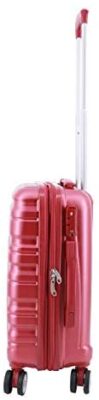 Valise Cabine Extensible 55 x 35 x 21(25) cm Worldline ABS & Polycarbonate 4 roulettes Serrure TSA Rouge Valise Cabine Extensible 55 x 35 x 21(25) cm Worldline ABS & Polycarbonate 4 roulettes Serrure TSA Rouge 4