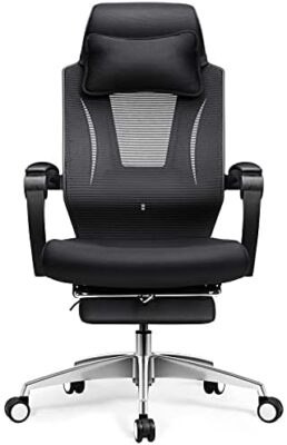 MFAVOUR Chaise de Bureau, Fauteuil de Bureau Ergonomique, Chaise Ergonomique avec Repose-Pied en Maille, Fauteuil Idéal pour La Sieste, Charge 150KG Max MFAVOUR Chaise de Bureau, Fauteuil de Bureau Ergonomique, Chaise Ergonomique avec Repose-Pied en Maille, Fauteuil Idéal pour La Sieste, Charge 150KG Max 8