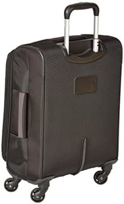 Amazon Basics Valise souple à roulettes pivotantes, 53 cm, Bagage à main/Taille cabine, Noir Amazon Basics Valise souple à roulettes pivotantes, 53 cm, Bagage à main/Taille cabine, Noir 5