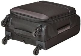 Amazon Basics Valise souple à roulettes pivotantes, 53 cm, Bagage à main/Taille cabine, Noir Amazon Basics Valise souple à roulettes pivotantes, 53 cm, Bagage à main/Taille cabine, Noir 7