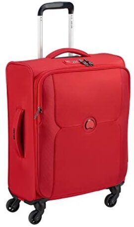 Delsey Valise Mercure, disponible en rouge et noir, unisexe, 55cm, 1 pièce Delsey Valise Mercure, disponible en rouge et noir, unisexe, 55cm, 1 pièce