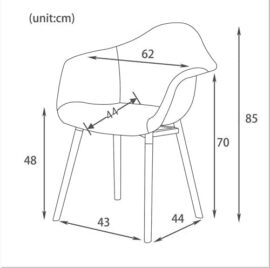 Lot de 2/4/6 chaises de salle à manger style moderne en lin patchwork avec pieds en hêtre massif pour chambre à coucher, cuisine, salon (bleu, 2) Lot de 2/4/6 chaises de salle à manger style moderne en lin patchwork avec pieds en hêtre massif pour chambre à coucher, cuisine, salon (bleu, 2) 2