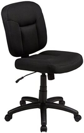 Amazon Basics Chaise Fauteuil de bureau à dossier bas