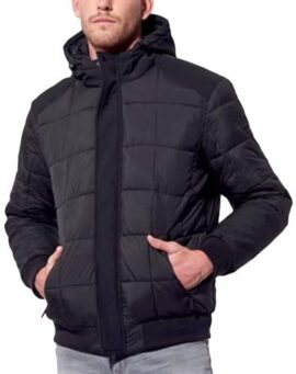 Kaporal – Blouson régular Homme à Capuche – Bak – Homme Kaporal – Blouson régular Homme à Capuche – Bak – Homme