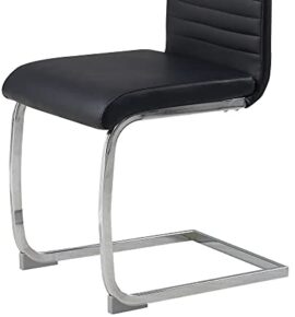 Albatros chaise cantilever BURANO Lot de 2 chaises, noir, testé par SGS Albatros chaise cantilever BURANO Lot de 2 chaises, noir, testé par SGS 9