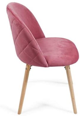 Chaise de Salle à Manger en Velours – Lot de 2, 4, 6, 8, Pieds en Bois Hêtre, Style Moderne, Couleurs au Choix – Chaise Scandinave pour Salon, Chambre, Cuisine, Bureau (Lot de 8, Rose) Chaise de Salle à Manger en Velours – Lot de 2, 4, 6, 8, Pieds en Bois Hêtre, Style Moderne, Couleurs au Choix – Chaise Scandinave pour Salon, Chambre, Cuisine, Bureau (Lot de 8, Rose) 7