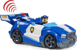 PAT PATROUILLE LE FILM – VÉHICULE TRANSFORMABLE CHASE – Voiture de Police Interactive + Moto Pat Patrouille Avec Transformation, Lance-Projectiles et Figurine Chase – 6060759 – Jouet Enfant 3 ans et + PAT PATROUILLE LE FILM – VÉHICULE TRANSFORMABLE CHASE – Voiture de Police Interactive + Moto Pat Patrouille Avec Transformation, Lance-Projectiles et Figurine Chase – 6060759 – Jouet Enfant 3 ans et + 8