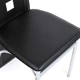 Flyelf Lot de 6 Chaises de Salle à Manger, Dossier Haut Siège Large, Meubles de Salle à Manger de Cuisine (Lot de 6,Noir) Flyelf Lot de 6 Chaises de Salle à Manger, Dossier Haut Siège Large, Meubles de Salle à Manger de Cuisine (Lot de 6,Noir) 4