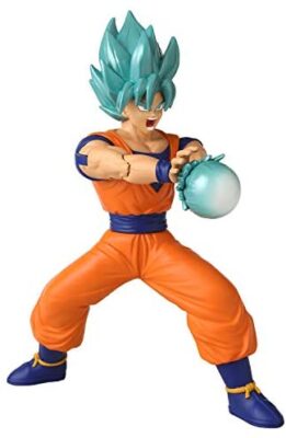 Bandai-37091 Bandai- Dragon Ball Super-Figurine à Fonction Kamehameha 17 cm-Goku Qui Lance Son attaque/missile-37091J, 37091J, Blanc Bandai-37091 Bandai- Dragon Ball Super-Figurine à Fonction Kamehameha 17 cm-Goku Qui Lance Son attaque/missile-37091J, 37091J, Blanc 3