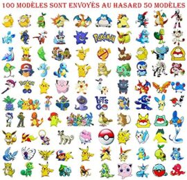 Lunriwis 24 pièces Jouets Pokemon, Pokemon Mini Figurine, Pikachu Mini Figures 2-3cm, 12 Bracelet,50 Autocollants Pokémon(Aléatoire), pour Party Celebration Souvenirs de fête Enfants Adultes Lunriwis 24 pièces Jouets Pokemon, Pokemon Mini Figurine, Pikachu Mini Figures 2-3cm, 12 Bracelet,50 Autocollants Pokémon(Aléatoire), pour Party Celebration Souvenirs de fête Enfants Adultes 3