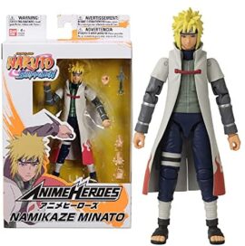 Bandai - Anime Heroes - Naruto Shippuden - Figurine Anime Heroes 17 cm - Namikaze Minato - 36905
