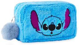 Disney Lilo Et Stitch Trousse De Toilette Originale, Trousse Maquillage En Fourrure Ultra Douce, Accessoire De Voyage Rigolo, Idée De Cadeau Pour Anniversaire ou Noel Pour Femme, Fille, Meilleure Amie