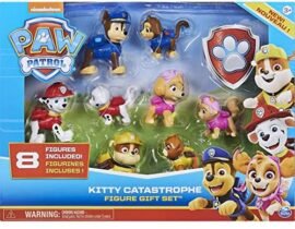 LA PAT' PATROUILLE - MULTIPACK FIGURINES D'ACTION - Coffret de 8 Figurines Chiots Et Chatons Pat' Patrouille - Paw Patrol - 6058524 - Jouet Enfant 3 Ans et +