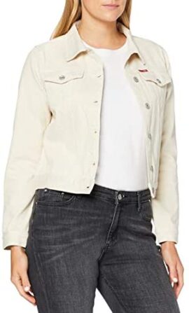 Lee Cooper Trucker Blouson en Jean Femme Lee Cooper Trucker Blouson en Jean Femme