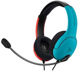 PDP Casque LVL40 Stereo pour Nintendo Switch Bleu & Rouge