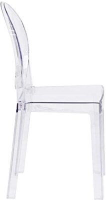 LAFII.T Set de 4 chaises de Salle à Manger Ghost – Transparent – pour Maquillage ou Coiffeuse – Style Ghost – Chaise Moderne – Amovible et Non empilable – Transparent – 4 pièces LAFII.T Set de 4 chaises de Salle à Manger Ghost – Transparent – pour Maquillage ou Coiffeuse – Style Ghost – Chaise Moderne – Amovible et Non empilable – Transparent – 4 pièces 6