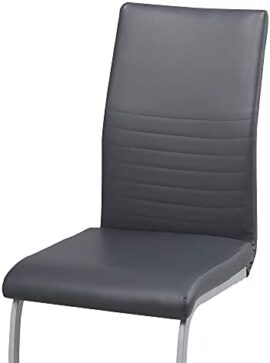 Albatros chaise cantilever MURANO Lot de 4 chaises, gris, testé par SGS Albatros chaise cantilever MURANO Lot de 4 chaises, gris, testé par SGS 9