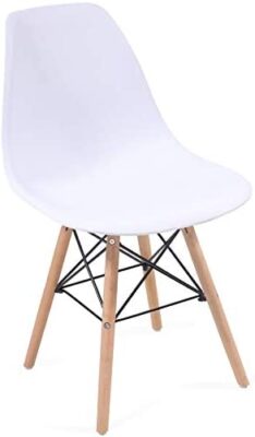 MIADOMODO® Chaises de Salle à Manger Scandinaves – Set de 2, 4, 6, 8, Pieds en Bois Hêtre, Style Moderne Rétro, Couleurs au Choix – Chaise pour Salon, Chambre, Cuisine (Set de 2, Blanc) MIADOMODO® Chaises de Salle à Manger Scandinaves – Set de 2, 4, 6, 8, Pieds en Bois Hêtre, Style Moderne Rétro, Couleurs au Choix – Chaise pour Salon, Chambre, Cuisine (Set de 2, Blanc) 6