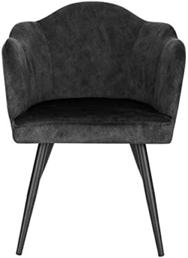 WOLTU BH313dgr-1 1 pièce Chaise de Salle à Manger en Velours avec Dossier en Pétale et Pieds en Métalliques Fauteuil Relaxant Chaise de Réception Gris Foncé WOLTU BH313dgr-1 1 pièce Chaise de Salle à Manger en Velours avec Dossier en Pétale et Pieds en Métalliques Fauteuil Relaxant Chaise de Réception Gris Foncé 7