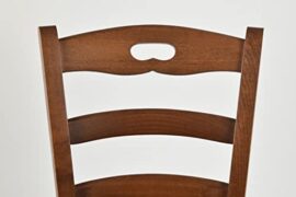 Tommychairs – Set 4 chaises Savoie pour Cuisine, Bar et Salle à Manger, Robuste Structure en Bois de hêtre peindré en Couleur Noyer et Assise en Paille Tommychairs – Set 4 chaises Savoie pour Cuisine, Bar et Salle à Manger, Robuste Structure en Bois de hêtre peindré en Couleur Noyer et Assise en Paille 6