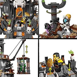 LEGO 71722 Ninjago Le Donjon du Sorcier au Crâne, Ensemble de Construction 2 en 1 et Jeu de société avec 8 Figurines LEGO 71722 Ninjago Le Donjon du Sorcier au Crâne, Ensemble de Construction 2 en 1 et Jeu de société avec 8 Figurines 4