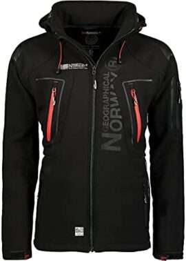 Geographical Norway Homme Coque Souple Fonctionnel Veste d’extérieur Hydrofuge Geographical Norway Homme Coque Souple Fonctionnel Veste d’extérieur Hydrofuge