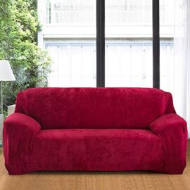 HALOVIE Housse de Canapé Extensible Epaissie en Peluche Protection du Sofa Universelle Revêtement de Canapé avec Taie d’oreiller Housse de Fauteuil Confortable pour Salon Chambre Maison HALOVIE Housse de Canapé Extensible Epaissie en Peluche Protection du Sofa Universelle Revêtement de Canapé avec Taie d’oreiller Housse de Fauteuil Confortable pour Salon Chambre Maison 4