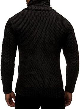 Leif Nelson LN4195 Cardigan tricoté pour Homme Leif Nelson LN4195 Cardigan tricoté pour Homme 5