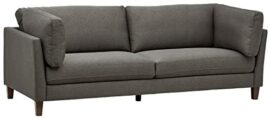 Rivet, canapé modèle Midtown, avec coussins amovibles, style moderne, largeur 233 cm, coloris anthracite Rivet, canapé modèle Midtown, avec coussins amovibles, style moderne, largeur 233 cm, coloris anthracite